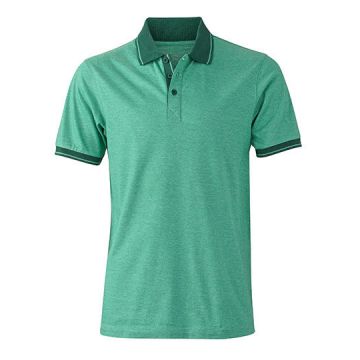 JN706 | Men´s Heather Polo | James+Nicholson