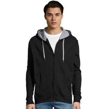 L480 | Men´s Contrasted Zipped Hooded Jacket Soul | SOL´S