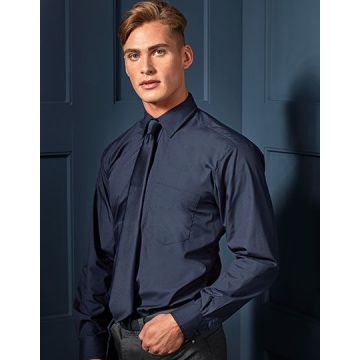 PW200 | Men´s Poplin Long Sleeve Shirt | Premier Workwear